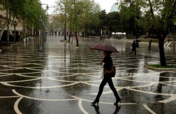 Завтра в Азербайджане сохранится дождливая погода