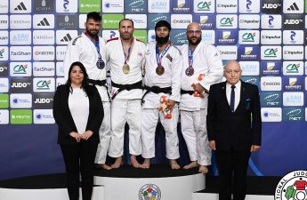 Azərbaycan cüdoçusu Parisdə bürünc medal qazandı - FOTO