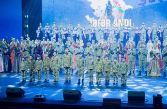 “Zəfər Andı” bədii kompozisiyası təqdim edildi - FOTOLAR