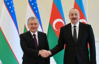 Şavkat Mirziyoyev Prezident İlham Əliyevi təbrik edib