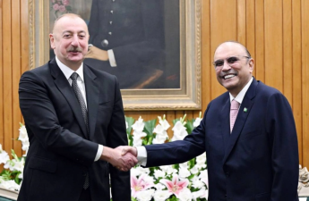 Pakistan Prezidenti Azərbaycan liderini təbrik edib