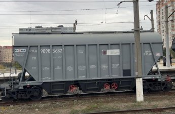 Первая партия российской пшеницы, перевозимой через Азербайджан, прибыла в Армению