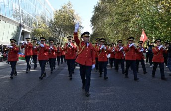 Bakıda hərbçilərin zəfər yürüşü BAŞLADI