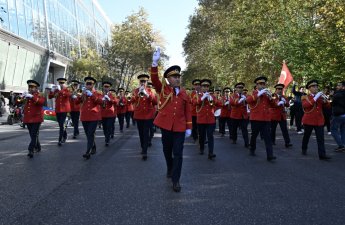 В Баку проходит марш Победы