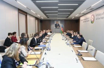 Ceyhun Bayramov NATO nümayəndə heyəti ilə görüşdü