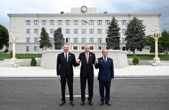 Türkiyə Prezidenti Bakıda Azərbaycan və Pakistan liderləri ilə regional məsələləri müzakirə edəcək