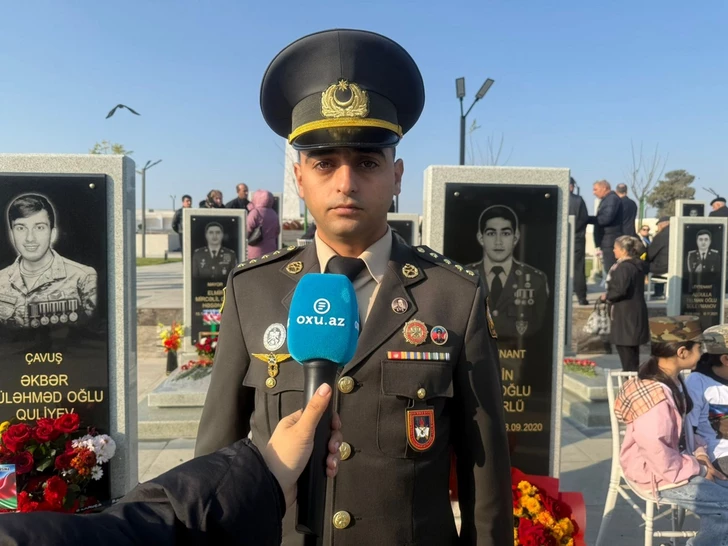 Брат шехида: Эта Победа – результат не только мощи нашей армии, но и единства народа и государства