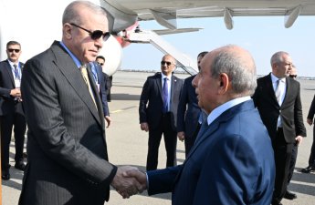 Rəcəb Tayyib Ərdoğan Azərbaycana gəlib - YENİLƏNİB