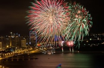 В Баку концерт по случаю Дня Победы завершился фейерверком - ОБНОВЛЕНО