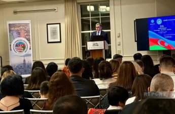 Nyu-Yorkun Kolumbiya Universitetində Azərbaycanın Zəfər Günü qeyd olunub - FOTO