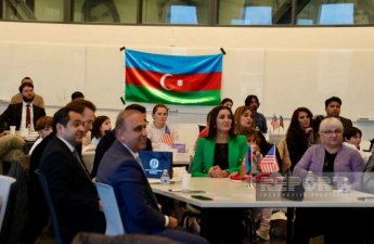 ABŞ-nin İllinoys Universitetində Azərbaycanın Zəfər Günü ilə bağlı tədbir keçirilib - FOTO