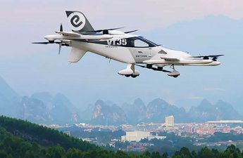 В Китае 10-минутный полет на воздушном такси будет стоить около $8