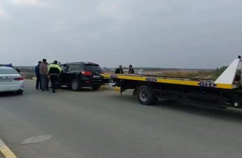 Hacıqabulda ağır yol qəzası: Ölənlər var - FOTO