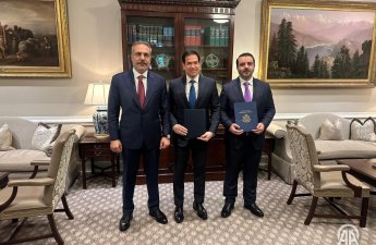 Главы МИД Турции, США и Сирии встретились в Вашингтоне