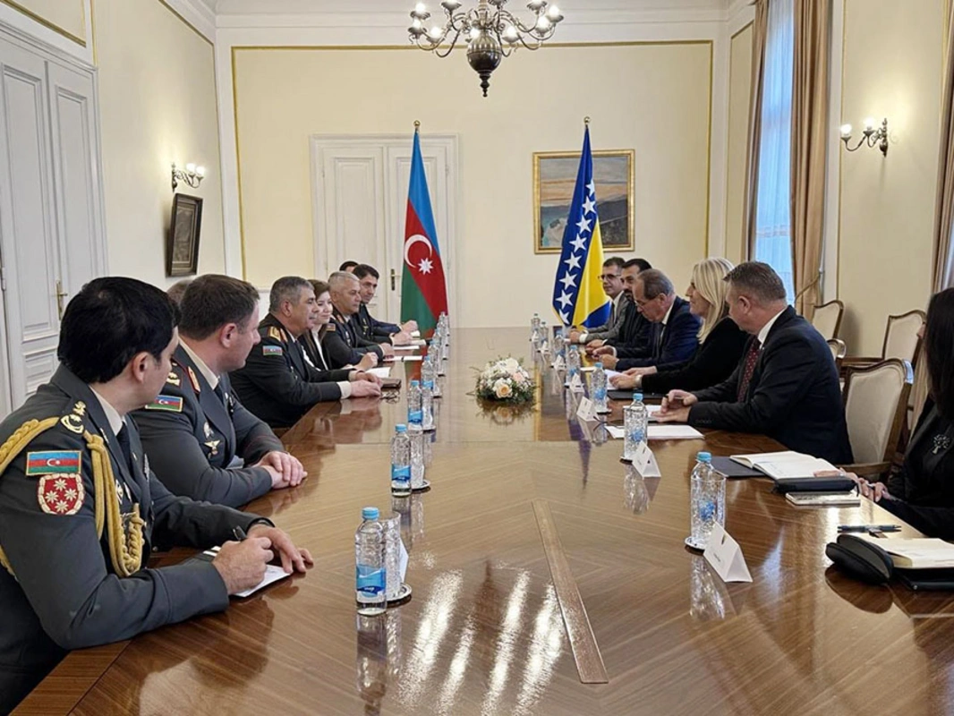 Zakir Həsənov Bosniya və Herseqovinaya səfər edib - FOTO