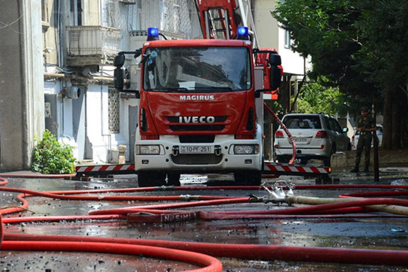 Bayram günlərində 111 yanğına çıxış oldu: 8 nəfərin meyiti tapıldı - VİDEO