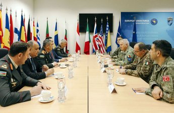 Zakir Həsənov Türk kontingentini ziyarət edib, şəhid hərbçilərlə bağlı başsağlığı verib - FOTO