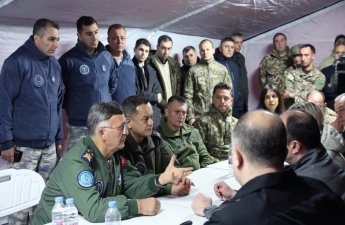 Türkiyə və Gürcüstan təyyarə qəzası ilə bağlı koordinasiyalı fəaliyyət göstərir - FOTO