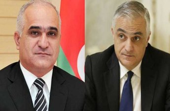 Mqer Qriqoryan Şahin Mustafayevlə son görüşü zamanı 