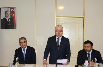 Göyçayın yeni icra başçısı kollektivə təqdim olundu - FOTO