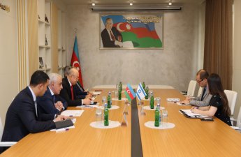 Kəmaləddin Heydərov İsrail səfiri ilə görüşüb - FOTO