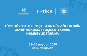 Bakıda Türk Dövlətləri Təşkilatına üzv ölkələrin qeyri-hökumət təşkilatlarının həmrəylik forumu keçiriləcək