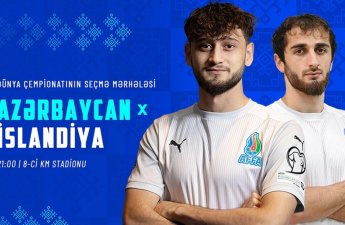 DÇ-2026: Azərbaycan və İslandiya millilərinin start heyətləri açıqlanıb