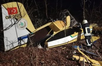 Türkiyəyə məxsus daha bir təyyarə qəzaya uğrayıb, pilot həlak olub  - FOTO - YENİLƏNİB