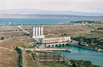 Mingəçevir Su Anbarında suyun səviyyəsi 2 metrdən çox aşağı düşüb