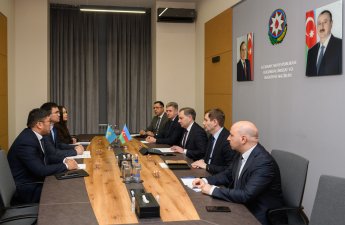 Qazaxıstan Azərbaycanın kibertəhlükəsizlik sahəsindəki təcrübəsi ilə maraqlanır - FOTO