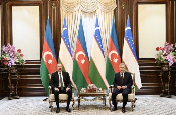В Ташкенте состоялась встреча Президента Азербайджана Ильхама Алиева с Президентом Узбекистана в формате один на один-(ФОТО)