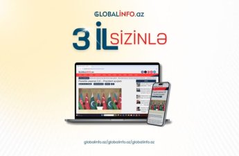 Globalinfo.az 3 yaşında!