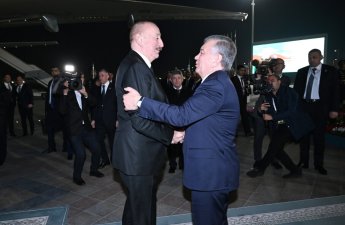 Prezident Özbəkistan səfərindən paylaşım etdi - VİDEO