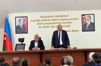 Keçmiş məcburi köçkünlər növbəti dəfə maarifləndirildi - FOTOLAR