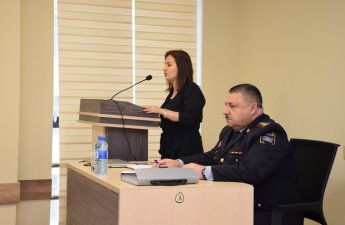 Polis Akademiyasında interaktiv dərslər keçirildi - FOTOLAR