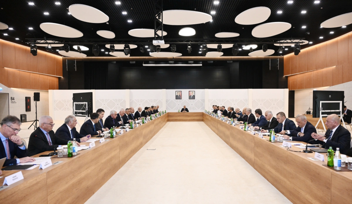 Zəngilan şəhərində Əlaqələndirmə Qərargahının 5 illik fəaliyyətinə həsr olunmuş iclas keçirilib - FOTO