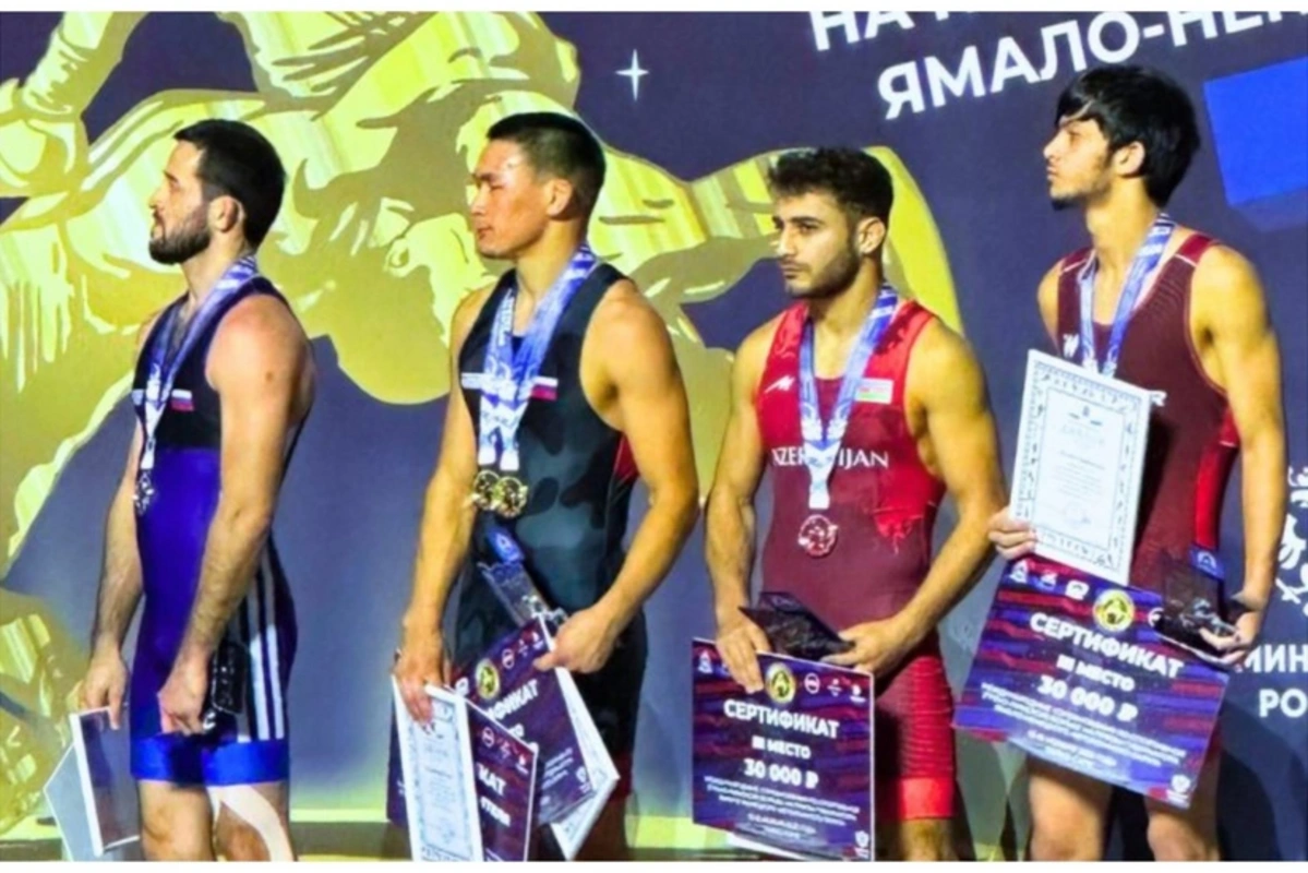 Azərbaycan güləşçisi Rusiyadakı turnirdə qızıl medal qazanıb