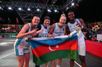 Азербайджанская сборная по баскетболу 3х3 взяла золото Исламиады
