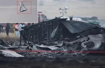 Türkiyə təyyarəsi cəmi 5 saniyəyə parça-parça olub
