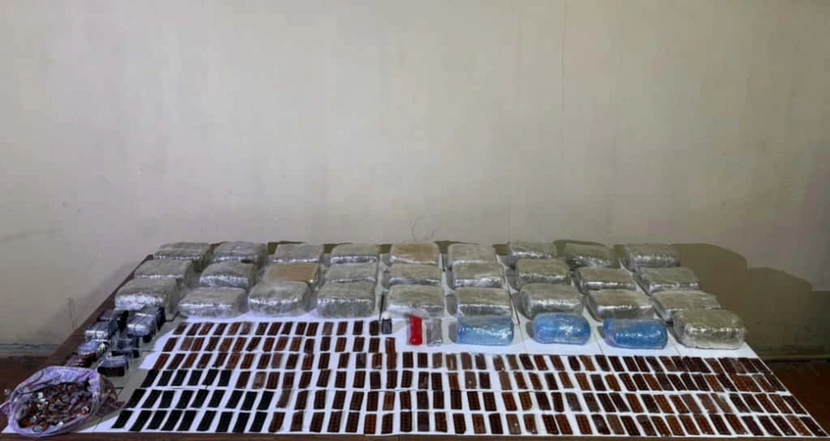 İrandan Azərbaycana dronla 33 kq narkotik keçirilməsinin qarşısı alınıb