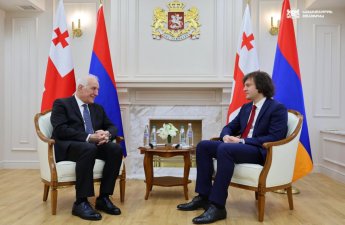 Kobaxidze Ermənistan Prezidenti ilə regionda sülhün əhəmiyyətini müzakiə edib