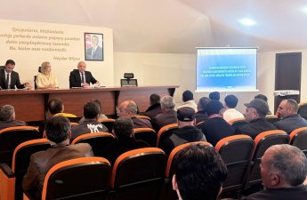 Keçmiş məcburi köçkünlər növbəti dəfə maarifləndirildi - FOTOLAR