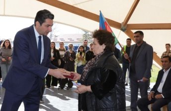 Növbəti köç karvanı Xocalıya çatdı - Açarlar təqdim olundu