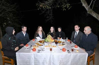 Leyla Əliyeva və Arzu Əliyeva Astarada Pəncəli Teymurovun ailəsini ziyarət ediblər - FOTO