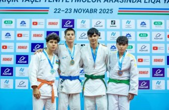 Cüdo üzrə yeniyetmələr arasında liqa yarışının IV turu start götürdü