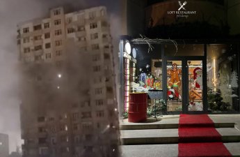 Yanan binada işıq, su və qaz yoxdur - Hamı qohumların evinə köçüb