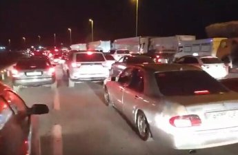 Bakı-Qazax yolundakı sıxlıqla bağlı rəsmi açıqlama