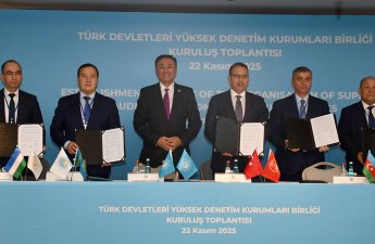 Türk Dövlətlərinin Ali Audit Qurumları Birliyi yaradıldı - FOTO