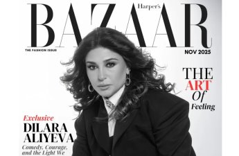 Dilarə Əliyeva dünyaca məşhur jurnalda - FOTOLAR