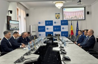 Kamran Əliyev Rumıniya Baş Prokuroru ilə görüşüb - FOTO